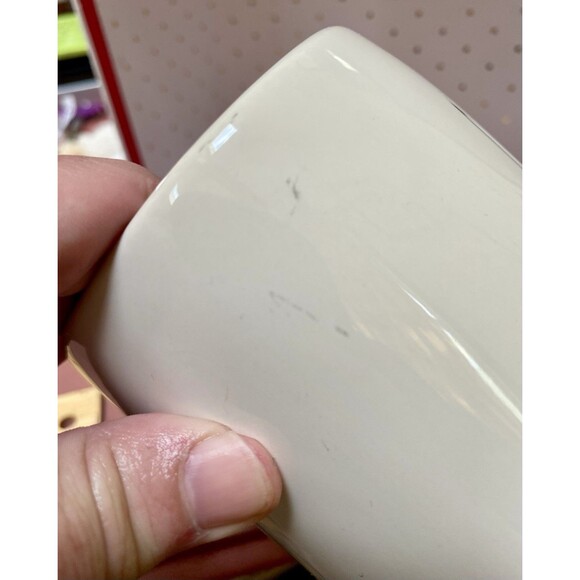 Rae Dunn NECESITO CAFE White Artisan Collection Ceramic Coffee Mug Cup 2021 - Picture 6 of 11